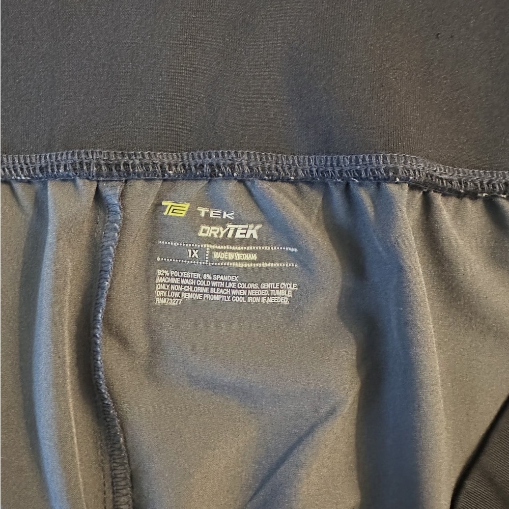 Sporty Shorts-gray/black. Quick dry. Light weight Women's XL - Picture 3 of 6